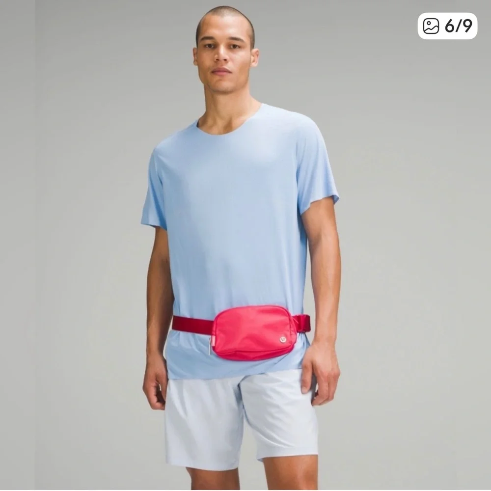 NW0T ❤️ Lululemon Cherry Mist Red Everywhere Belt Bag - Picture 7 of 8